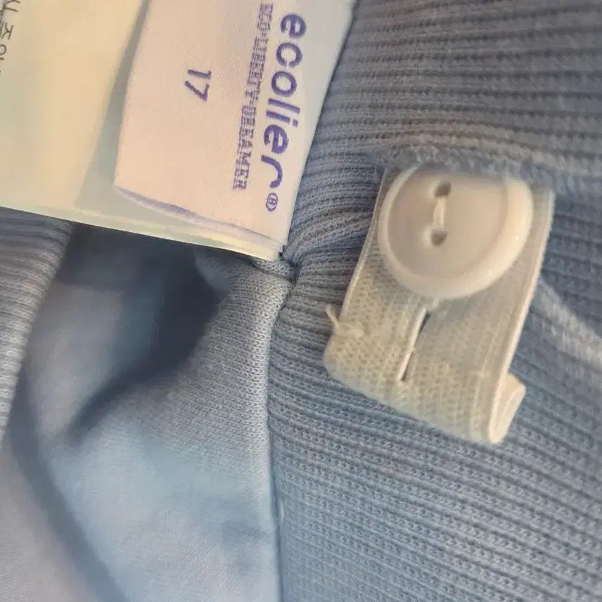 [BUNJANG] sourire Light Blue Mini Skirt / sourire 연청색 스커트