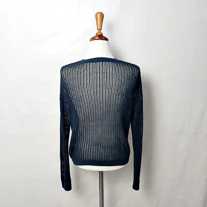 [BUNJANG] Uniqlo 3D Mesh Crew Neck Sweater / 유니클로 3D 메쉬 크루넥 세터 85