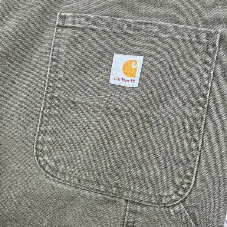 [BUNJANG] Carhartt Duck Canvas Double Knee Work Shorts (36") / 칼하트 덕캔버스 더블니 워크 쇼츠 반바지 커스텀 (36") / 11887