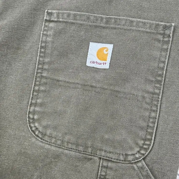 [BUNJANG] Carhartt Duck Canvas Double Knee Work Shorts (36") / 칼하트 덕캔버스 더블니 워크 쇼츠 반바지 커스텀 (36") / 11887