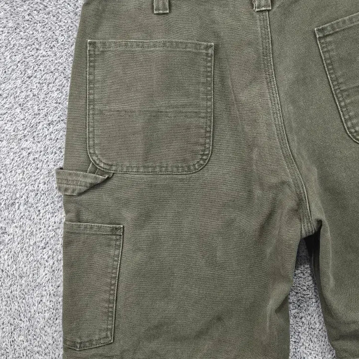 [BUNJANG] Carhartt Duck Canvas Double Knee Work Shorts (36") / 칼하트 덕캔버스 더블니 워크 쇼츠 반바지 커스텀 (36") / 11887