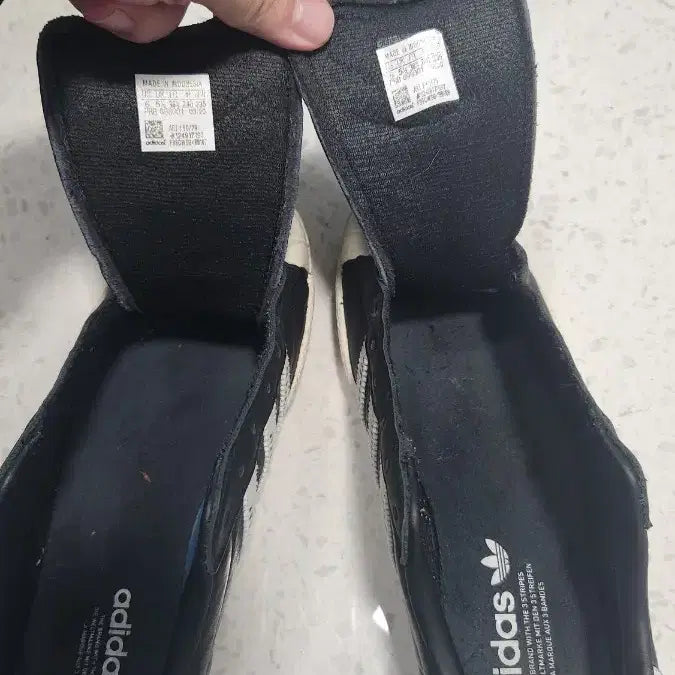 [SOLD OUT] 아디다스 슈퍼스타x휴먼메이드 콜라보 블랙 235(240)