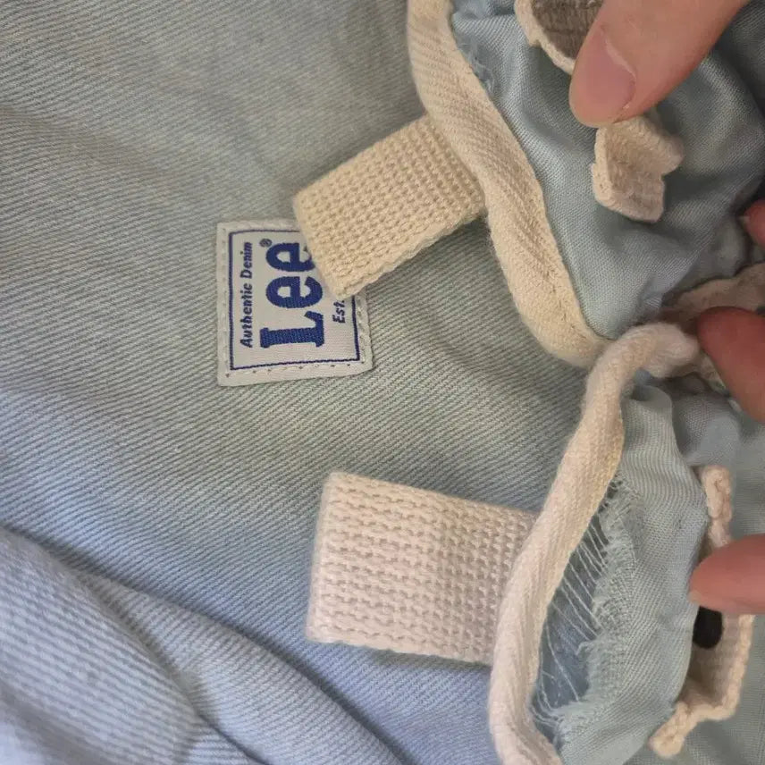 [BUNJANG] Lee Mini All Day Backpack Indigo Light / Lee 미니 올데이 백팩 인디고 라이트 가방