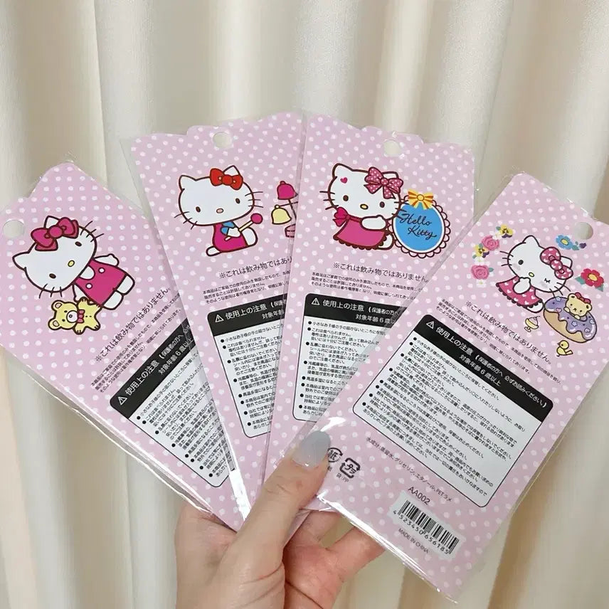 [SOLD OUT] 산리오헬로키티워터봉봉스티커 헬로키티반짝비즈워터스티커 폰꾸다꾸