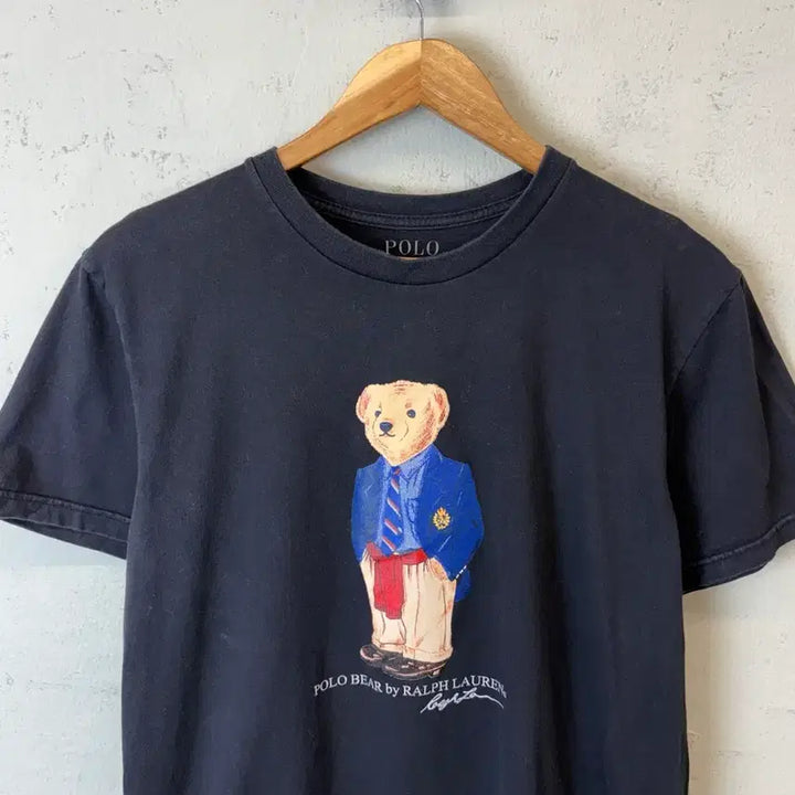 [BUNJANG] Polo Ralph Lauren Polo Bear Black T-shirt / [M] 폴로랄프로렌 폴로 베어 블랙 반팔티