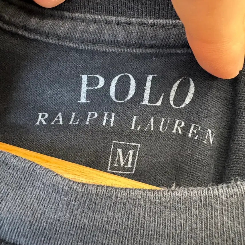 [BUNJANG] Polo Ralph Lauren Polo Bear Black T-shirt / [M] 폴로랄프로렌 폴로 베어 블랙 반팔티