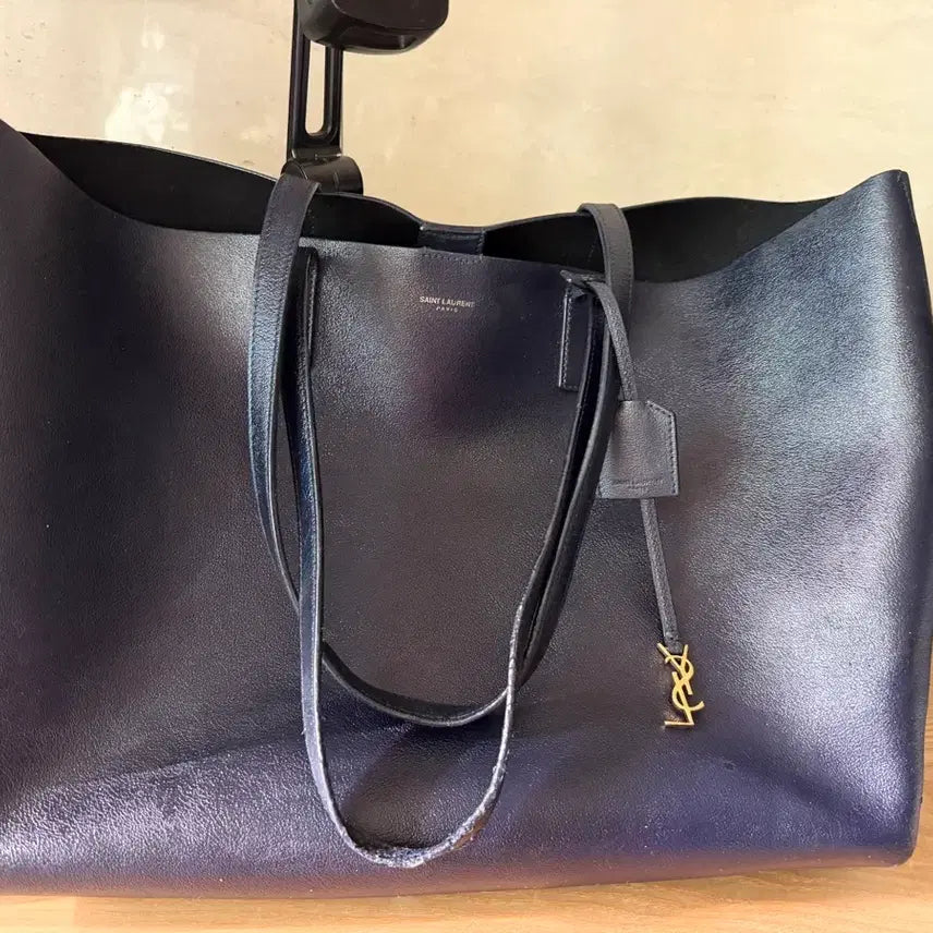 [BUNJANG] Saint Laurent Calfskin Shopper Shoulder Bag / 생로랑 카프스킨 쇼퍼 숄더백 (정품)