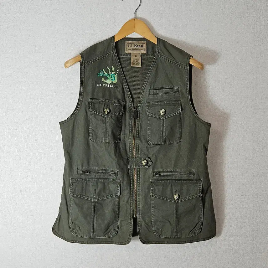 [BUNJANG] L.L.Bean Utility Vest Jacket Vintage M / 90s 엘엘빈 L.L.BEAN 유틸리티 베스트 조끼 자켓 빈티지 M