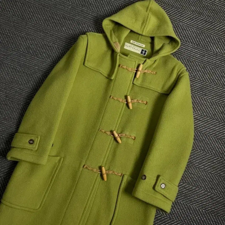 [BUNJANG] Gloverall Minimalist Wool Long Coat / Gloverall 미니멀 더플 울 롱 코트