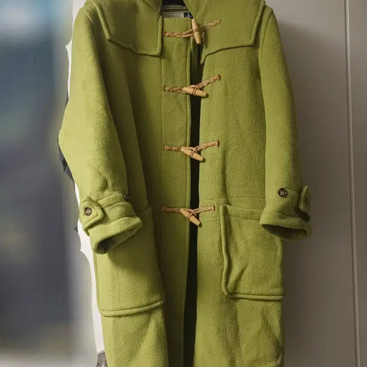 [BUNJANG] Gloverall Minimalist Wool Long Coat / Gloverall 미니멀 더플 울 롱 코트