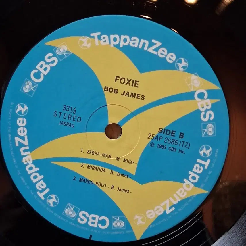 [SOLD OUT] 퓨전 재즈 밥 제임스 Foxie LP 바이닐