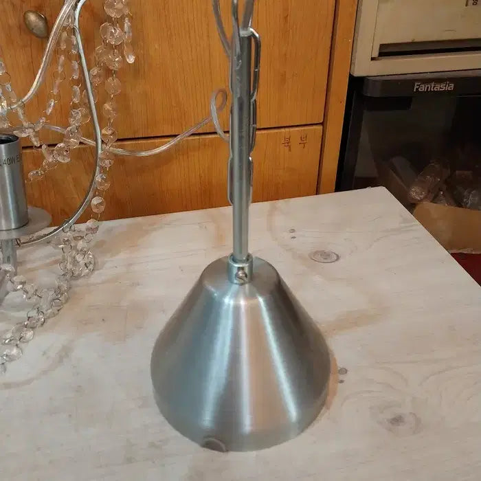 [BUNJANG] IKEA Chandelier with Crystal Decoration / 미사용 이케아 샹들리에/수정 재업