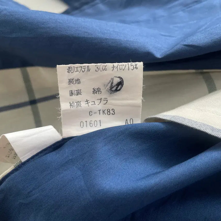 [BUNJANG] Burberry Blue Single Trench Coat / 버버리 블루 싱글 트렌치 코트
