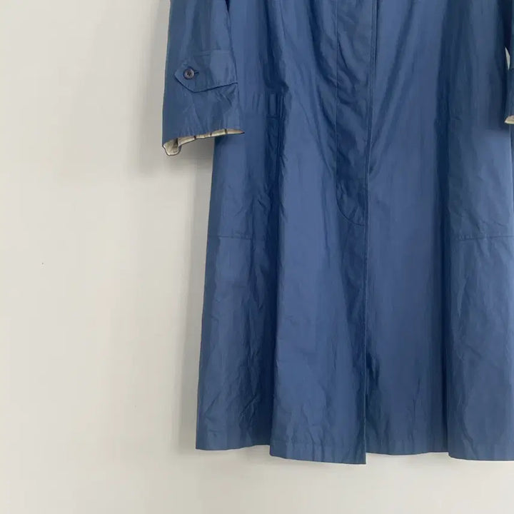 [BUNJANG] Burberry Blue Single Trench Coat / 버버리 블루 싱글 트렌치 코트