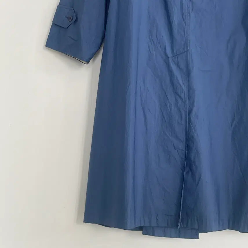 [BUNJANG] Burberry Blue Single Trench Coat / 버버리 블루 싱글 트렌치 코트