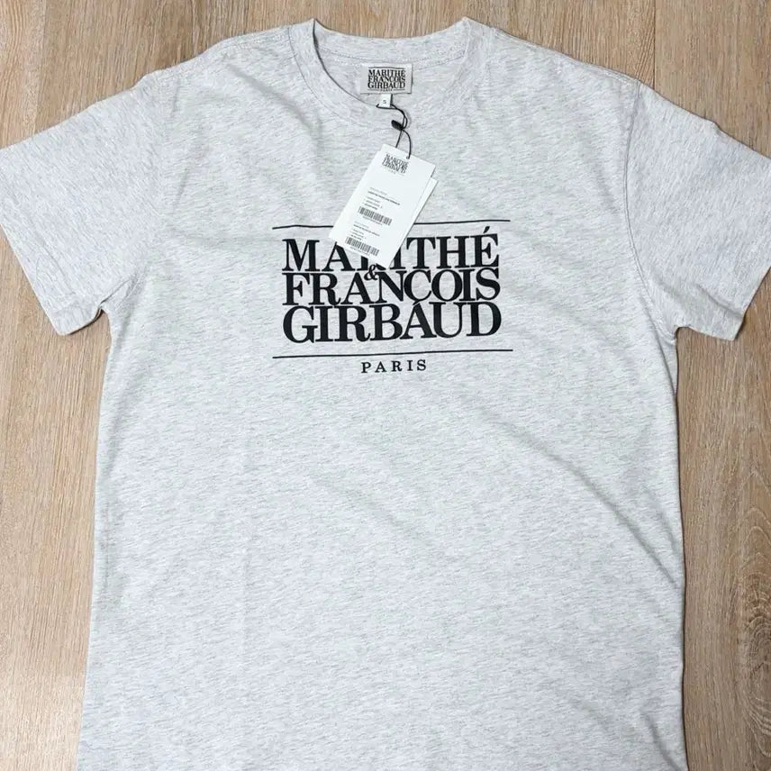 [BUNJANG] Marithe Francois Girbaud Short Sleeve T-shirt (White, Melange) S / 마리떼 반팔 공용 멜란지 S 새상품