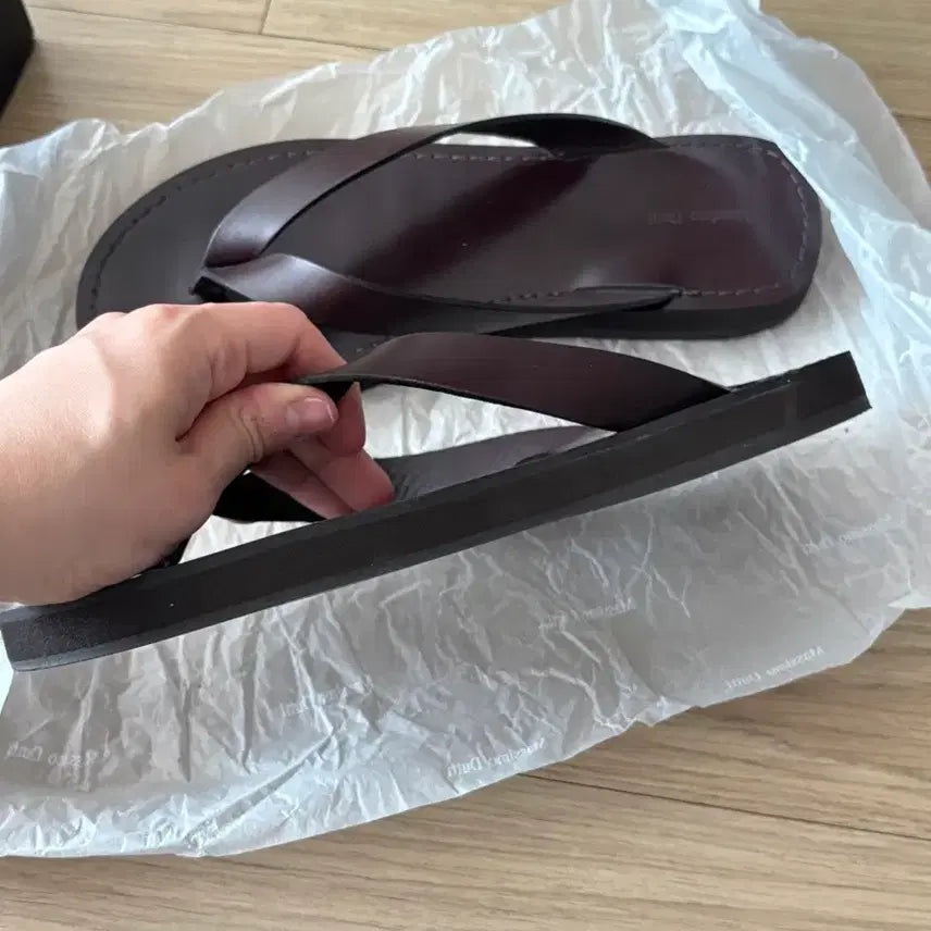 [BUNJANG] Massimo Dutti The Row Fit Thong Sandals / 마시모두띠 더로우핏 샌들쪼리 38size (230-245)