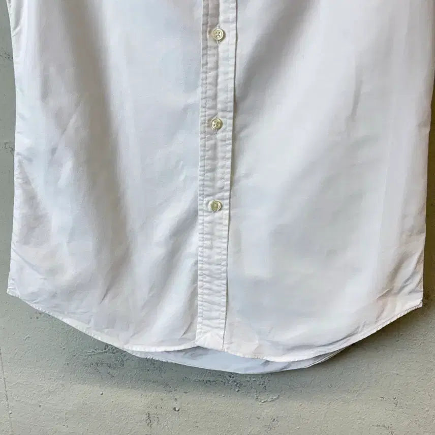 [BUNJANG] Polo Ralph Lauren Oxford White Short Sleeve Shirt / [XS] 폴로랄프로렌 옥스포드 화이트 반팔셔츠