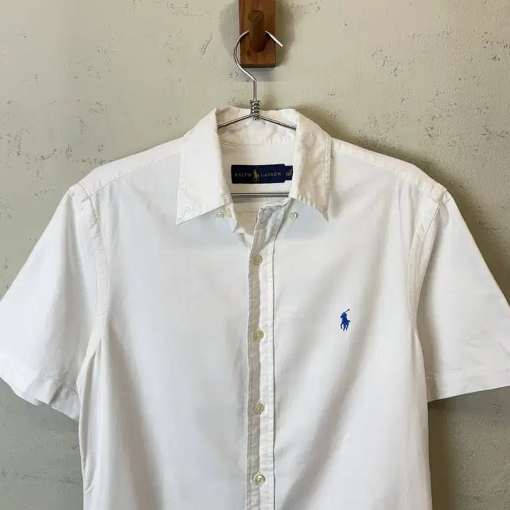 [BUNJANG] Polo Ralph Lauren Oxford White Short Sleeve Shirt / [XS] 폴로랄프로렌 옥스포드 화이트 반팔셔츠