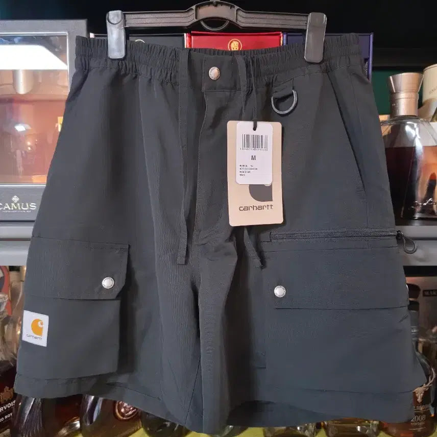 [SOLD OUT] 칼하트 블랙 카고 반바지 M