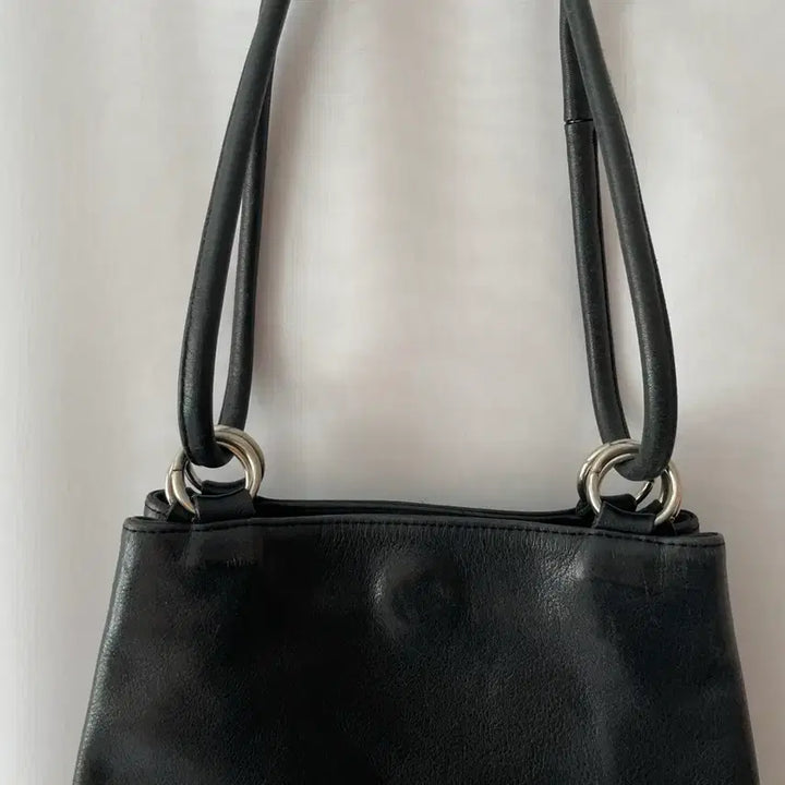 [BUNJANG] Natural Leather Tote and Shoulder Bag / 천연소가죽 토트 겸 숄더백