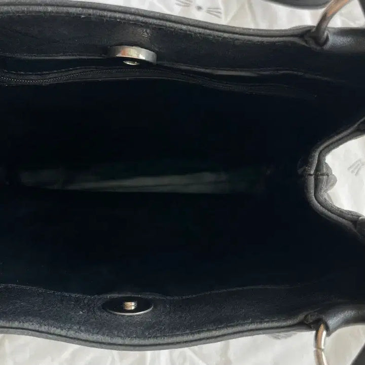[BUNJANG] Natural Leather Tote and Shoulder Bag / 천연소가죽 토트 겸 숄더백
