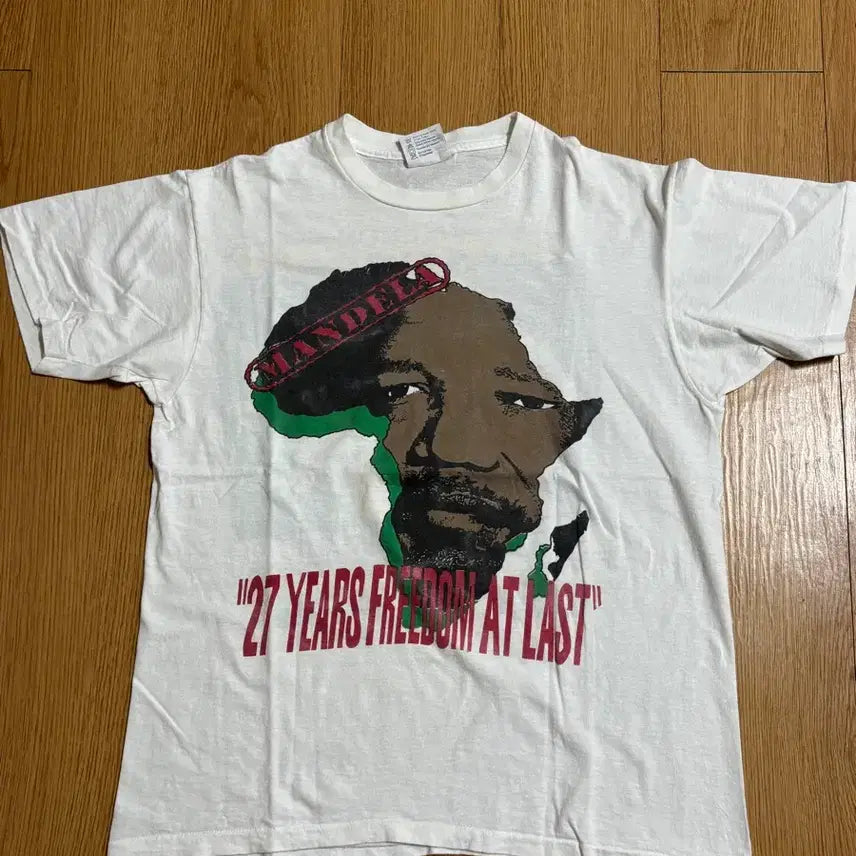 [BUNJANG] Vintage Mandela T-shirt / 빈티지 만델라 티