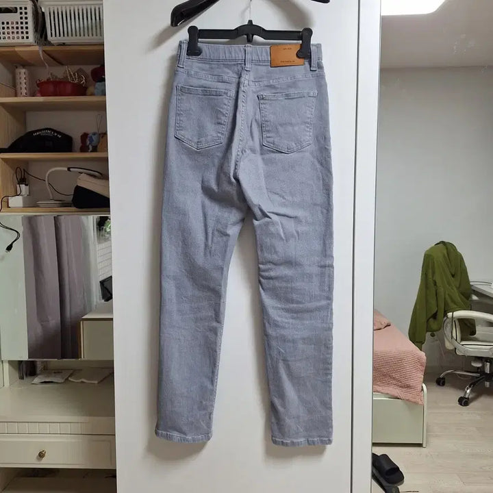[BUNJANG] Kachion Blue Cotton Blend Pants / 카치온 블루 스판 면 팬츠