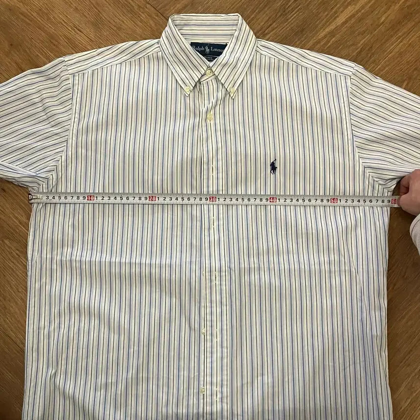 [SOLD OUT] N335 폴로 스트라이프 반팔 셔츠