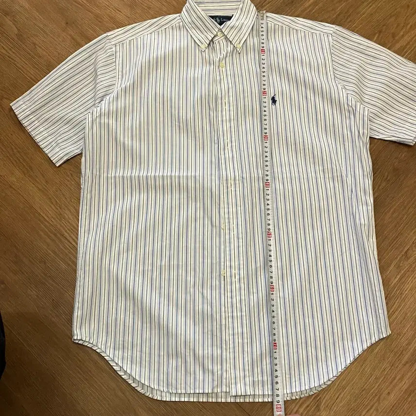 [SOLD OUT] N335 폴로 스트라이프 반팔 셔츠