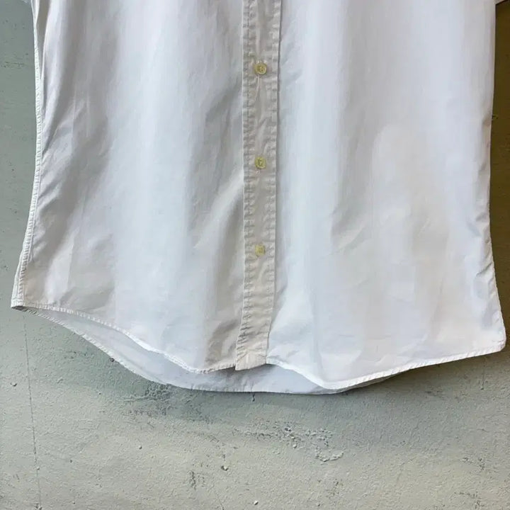 [BUNJANG] Polo Ralph Lauren Vintage White Short Sleeve Shirt / [M] 폴로랄프로렌 빈티지 화이트 반팔 셔츠