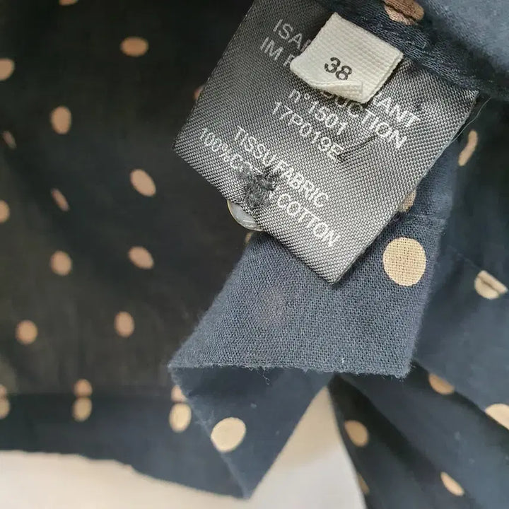 [BUNJANG] Isabel Marant Dot Cotton Blouse / 이자벨마랑 도트 코튼 얇은 블라우스