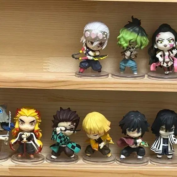 [BUNJANG] Bandai Kimetsu no Yaiba Chimi Chara Figure / 반다이 프리미엄 귀멸의 칼날 치마캬라 판매합니다