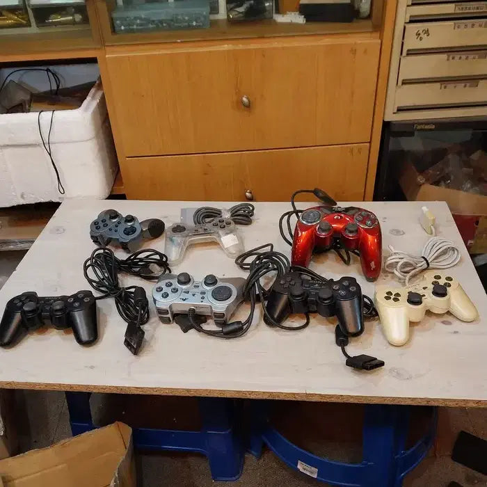 [BUNJANG] PlayStation Joystick Bundle Set / 중고 플레이스테이션용 조이 스틱 7대 일괄