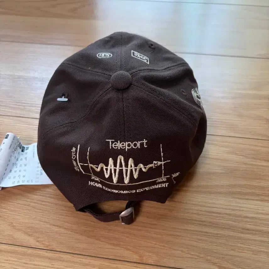 [BUNJANG] Teleport Dope 2025 Brown Ball Cap / [Free] 텔레포트 도피 볼캡 2025 브라운 새상품