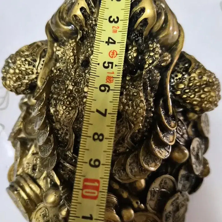 [SOLD OUT] 황금 두꺼비 재물 복 조각상 장식