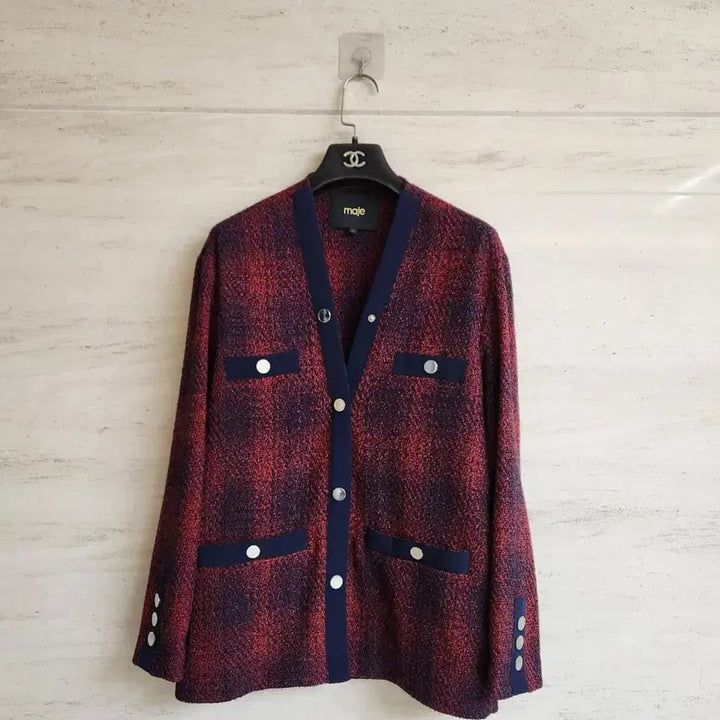 [BUNJANG] Maje Tweed Cardigan Jacket (Size 38) / 마쥬 트위드 가디건 자켓 38사이즈