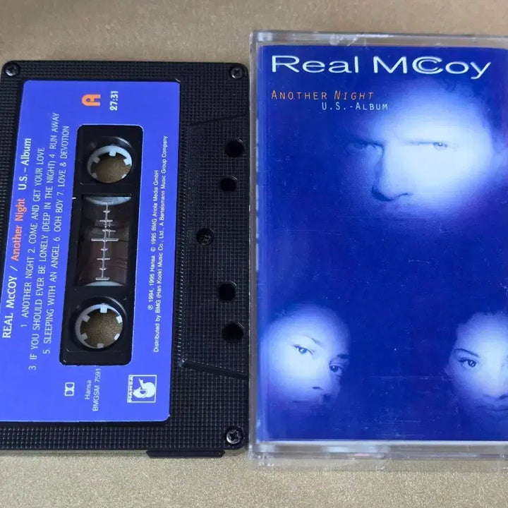 [BUNJANG] Real McCoy Another Night Cassette Tape / 리얼 맥코이 Another Night 카세트 테이프