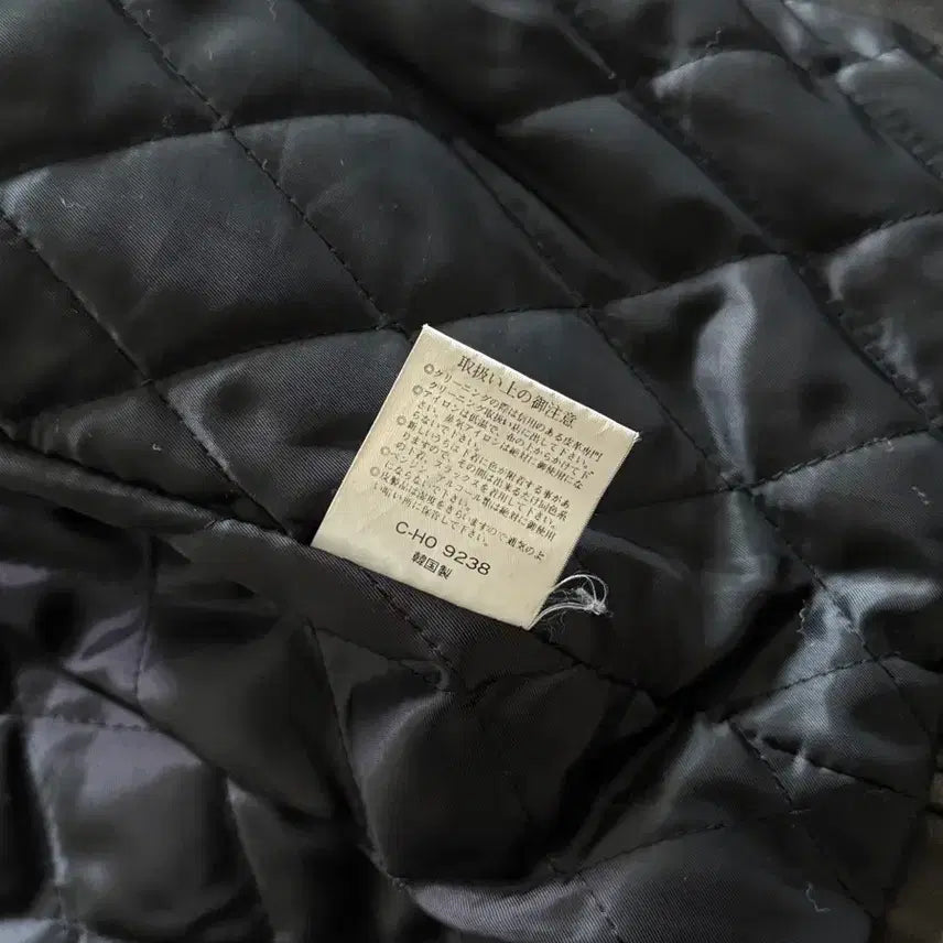 [BUNJANG] Leather Jacket - Cowhide / 스포츠 레더자켓 소가죽