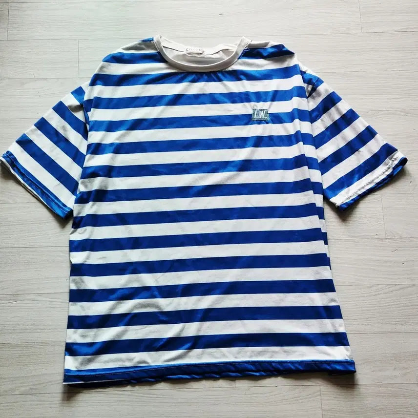 [BUNJANG] CHASE Striped Short Sleeve T-shirt / CHASE 스트라이프 반팔 티셔츠