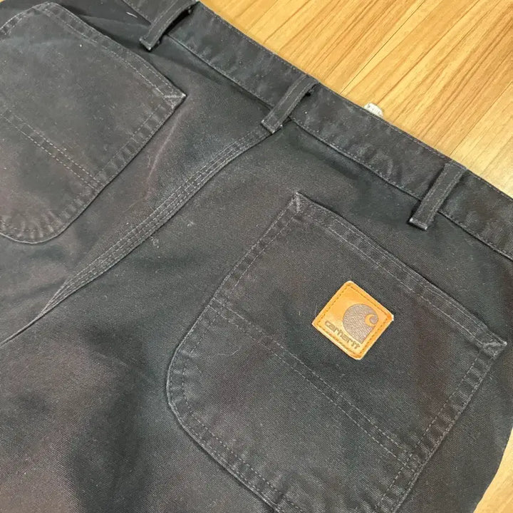 [SOLD OUT] [35] 칼하트 싱글니 팬츠 블랙35x30
