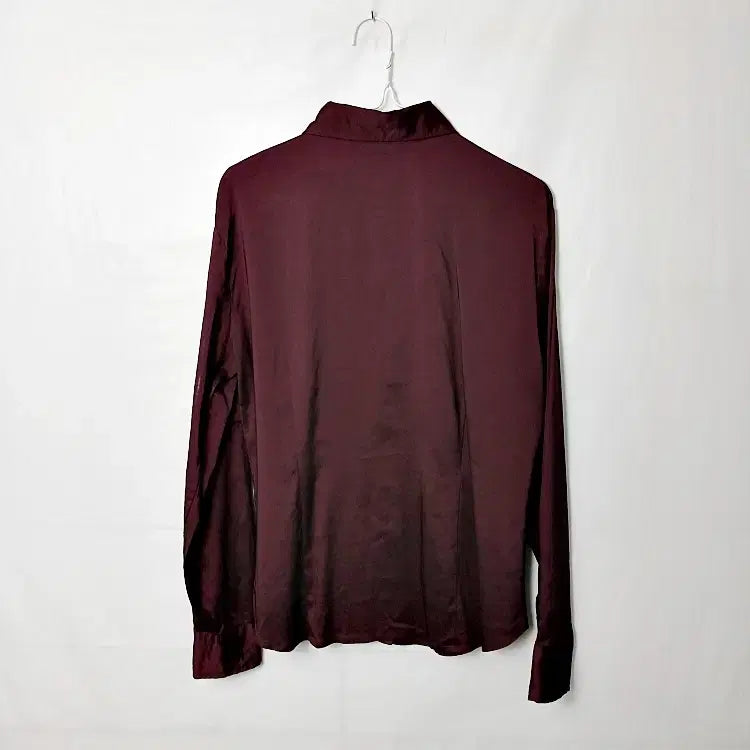 [BUNJANG] GAP Wine Pearl Dress Shirt / GAP 갭 봄여름 와인펄 드레스 셔츠 95