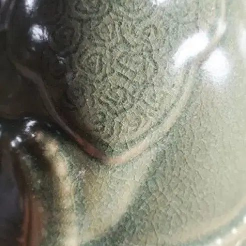 [BUNJANG] Goryeo Celadon Bodhisattva Pure Water Bottle Antique Collectible / 고려청자 보살상 정수병 고려 청자 골동품 고미술품 수집품