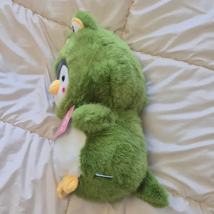 [BUNJANG] Penguin Plush Toy in Dinosaur Pajamas / 공룡잠옷 펭귄봉제인형
