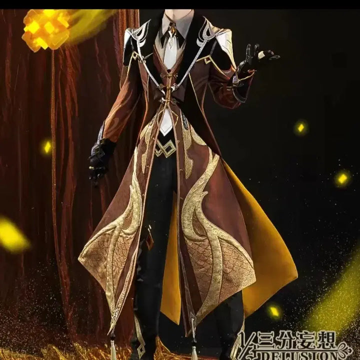 [BUNJANG] Genshin Impact Zhongli Cosplay Full Set / 원신 종려 코스프레 풀세트