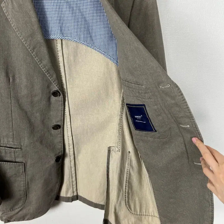 [BUNJANG] VANCET Vintage Cotton Blazer / VANCET/빈티지 면 자켓 블레이져 남S/라덴