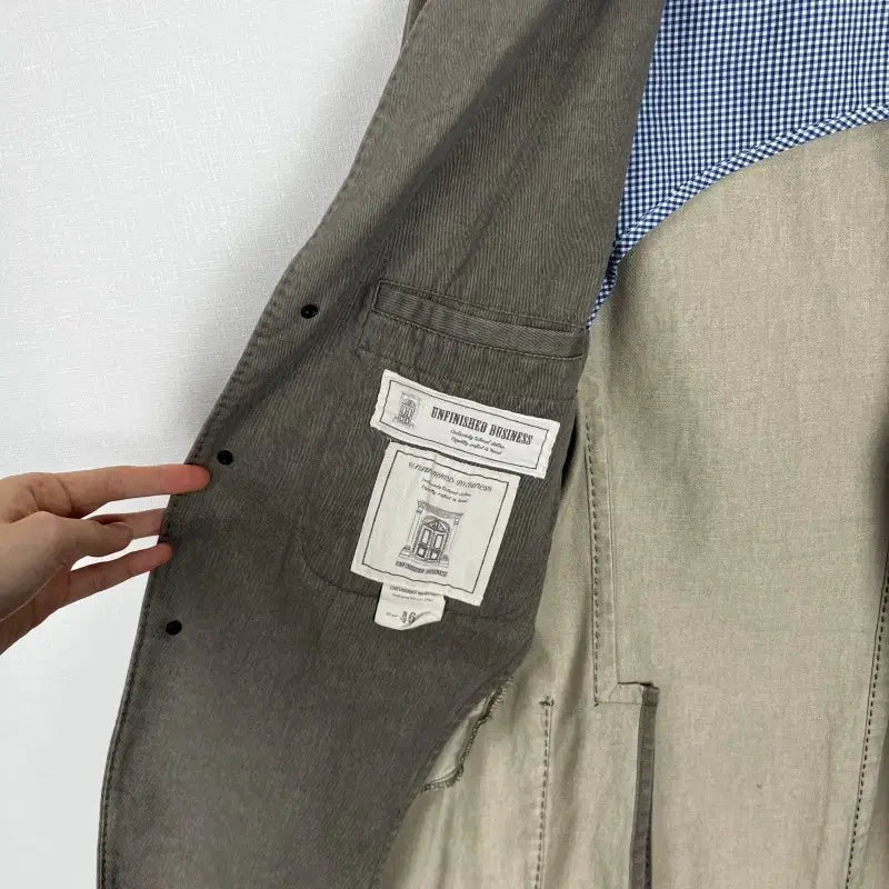[BUNJANG] VANCET Vintage Cotton Blazer / VANCET/빈티지 면 자켓 블레이져 남S/라덴