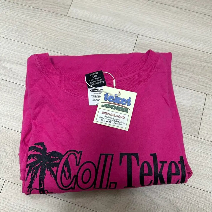[BUNJANG] teket Short Sleeve T-shirt L / teket 테켓 반팔티 L
