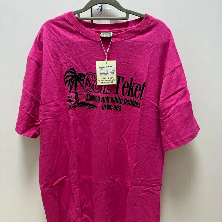 [BUNJANG] teket Short Sleeve T-shirt L / teket 테켓 반팔티 L