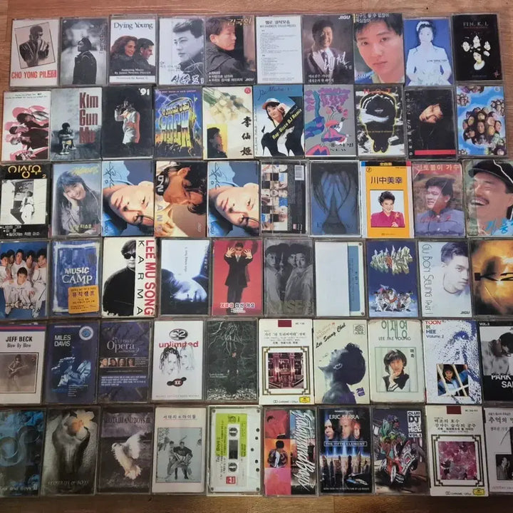 [BUNJANG] Various Artists Cassette Tape Bundle Set / 카세트 테이프 60장